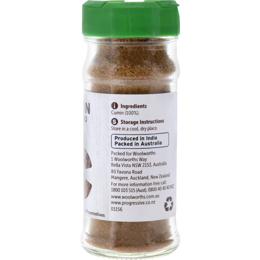Woolworths Cumin Ground Shaker 30g