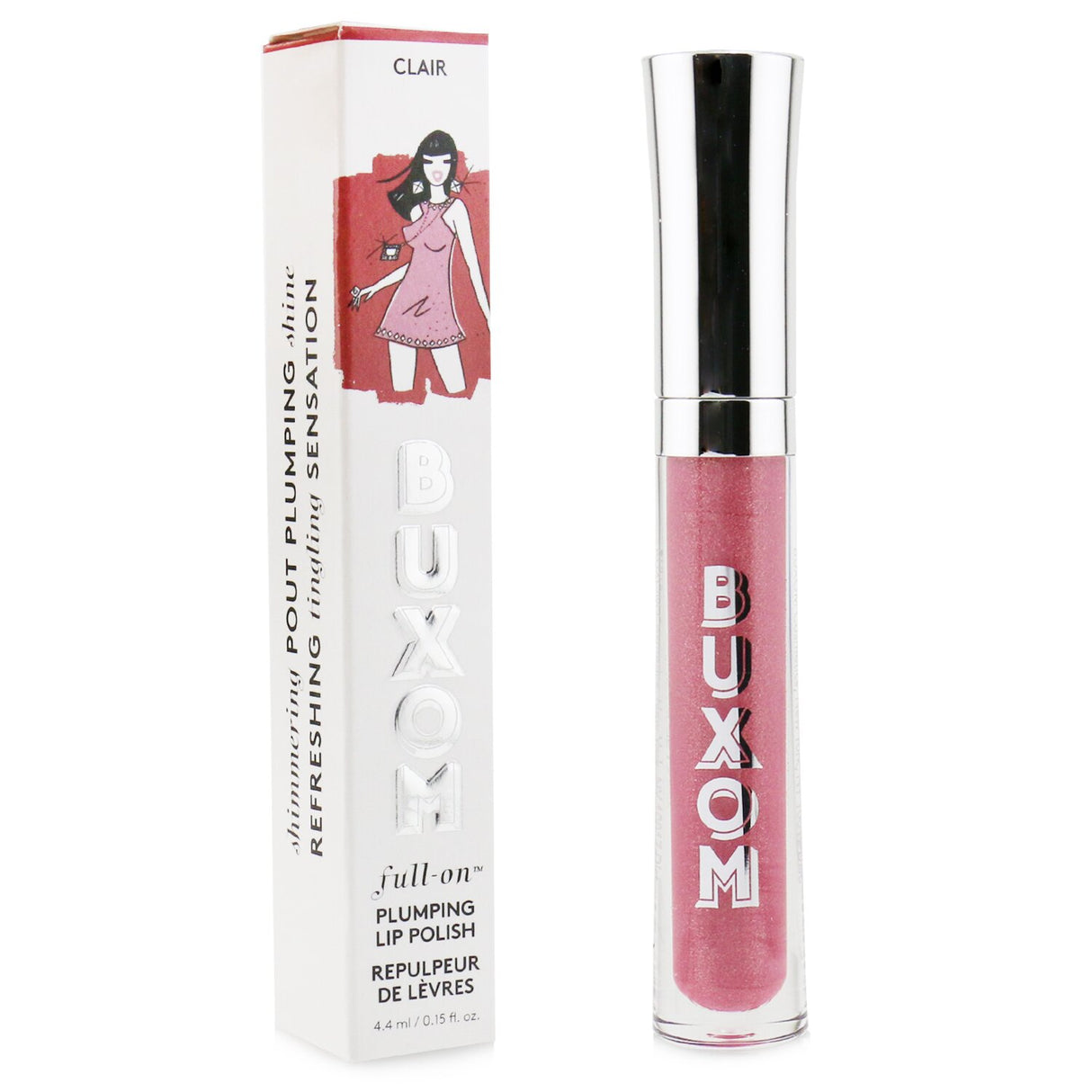 Buxom - Full On Plumping Lip Polish Gloss - # Clair - 4.4ml/0.15oz
