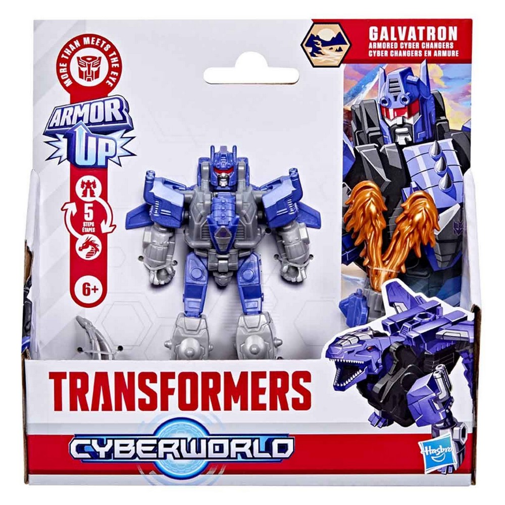 Transformers Cyberworld Armored Cyber Changers Assortment (8) Action Figure