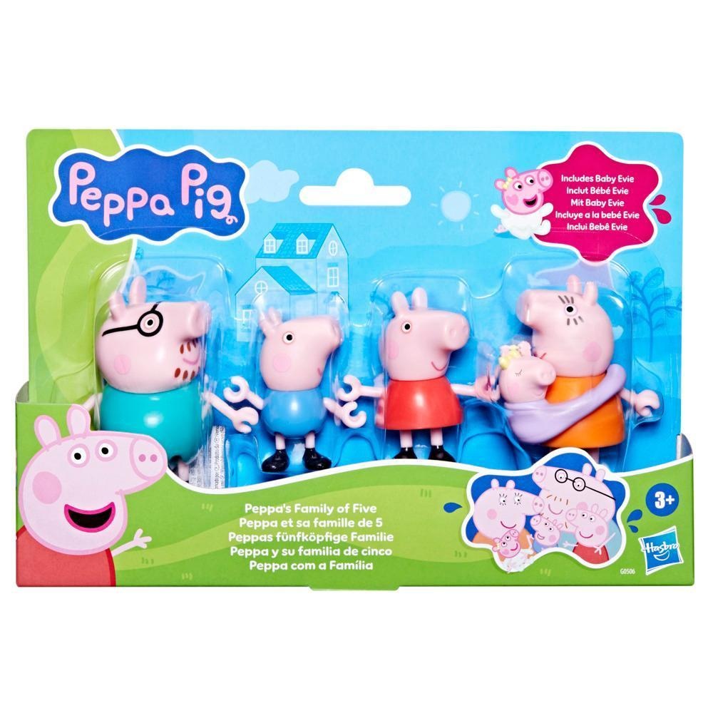 Peppa Peppas Family Pack Playset