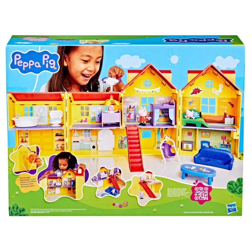 Peppa Big Fold Out House Playset