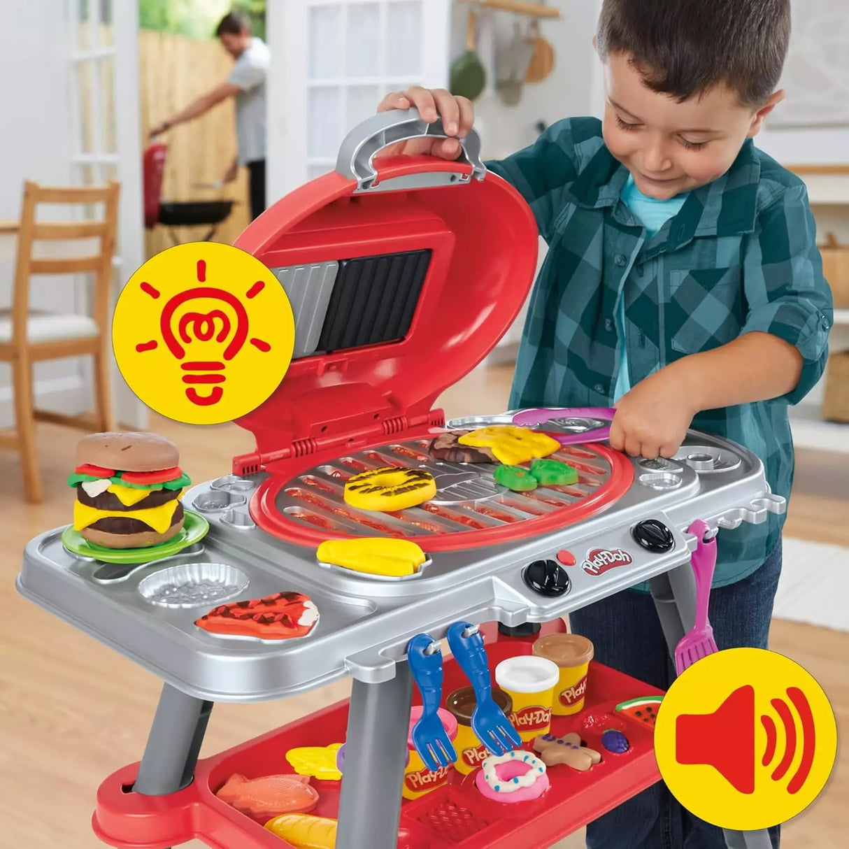 Play-Doh Sizzlin Grill Playset