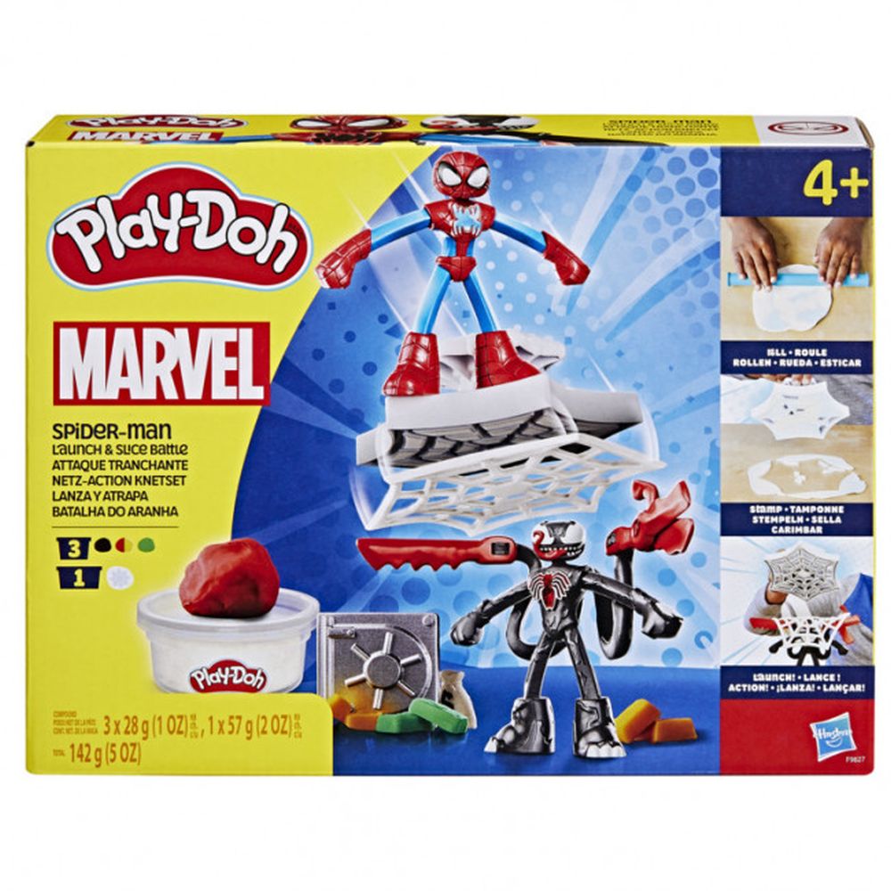 Play-Doh Spider-Man Launch and Slice Battle Playset