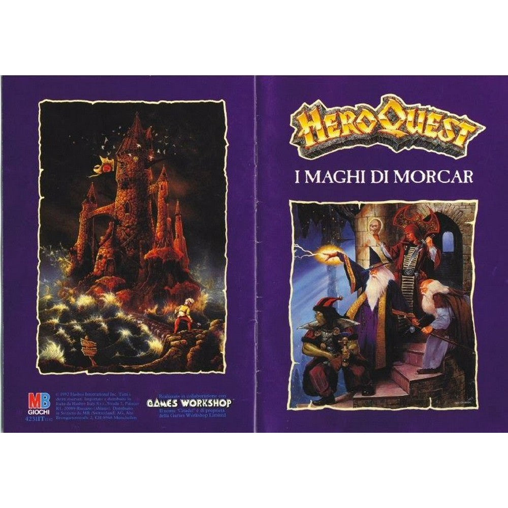 Heroquest Wizards Of Morcar - Board Game