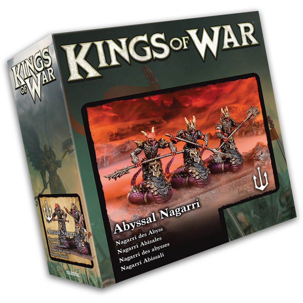 Kings of War - Forces of the Abyss - Abyssal Nagarri - Miniature Figure