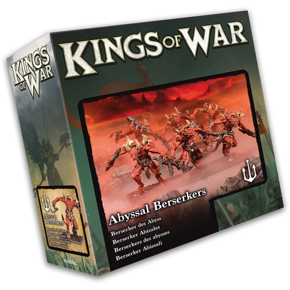 Kings of War - Forces of the Abyss - Abyssal Berserkers - Miniature Figure