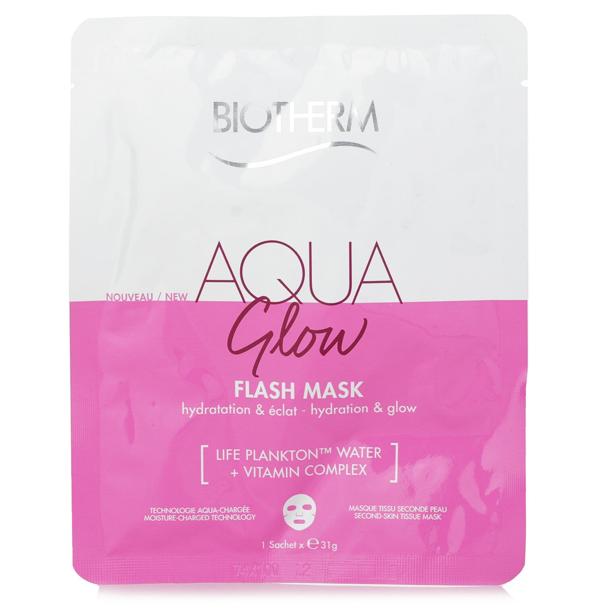 Biotherm - Aqua Glow Flash Mask - 1sachet