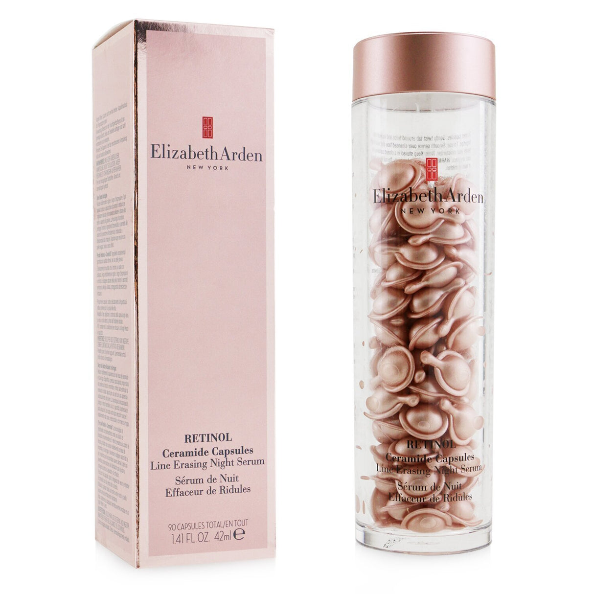 Elizabeth Arden - Ceramide Retinol Capsules - Line Erasing Night Serum - 90caps