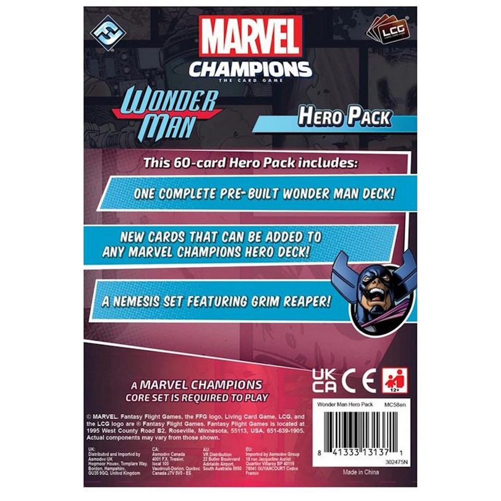 Marvel Champions: The Card Game - Wonder Man Hero Pack