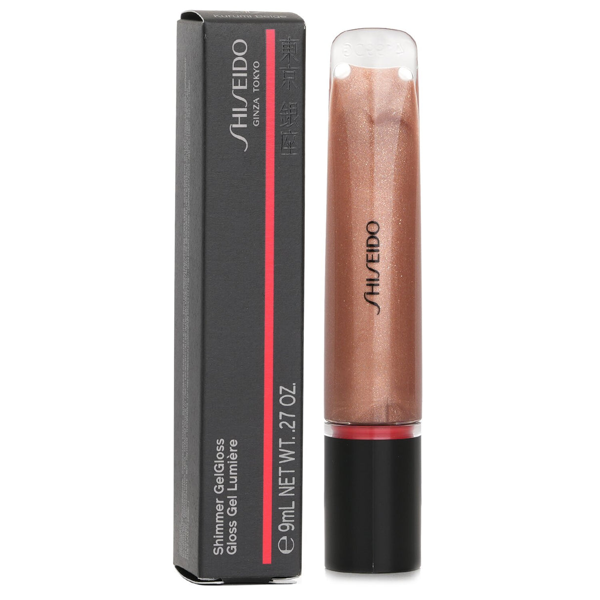 Shiseido Shimmer Gel Gloss - # 03 Kurumi Beige 9ml/0.27oz