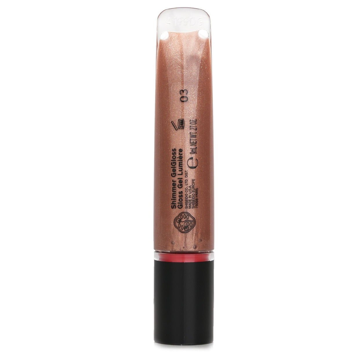 Shiseido Shimmer Gel Gloss - # 03 Kurumi Beige 9ml/0.27oz