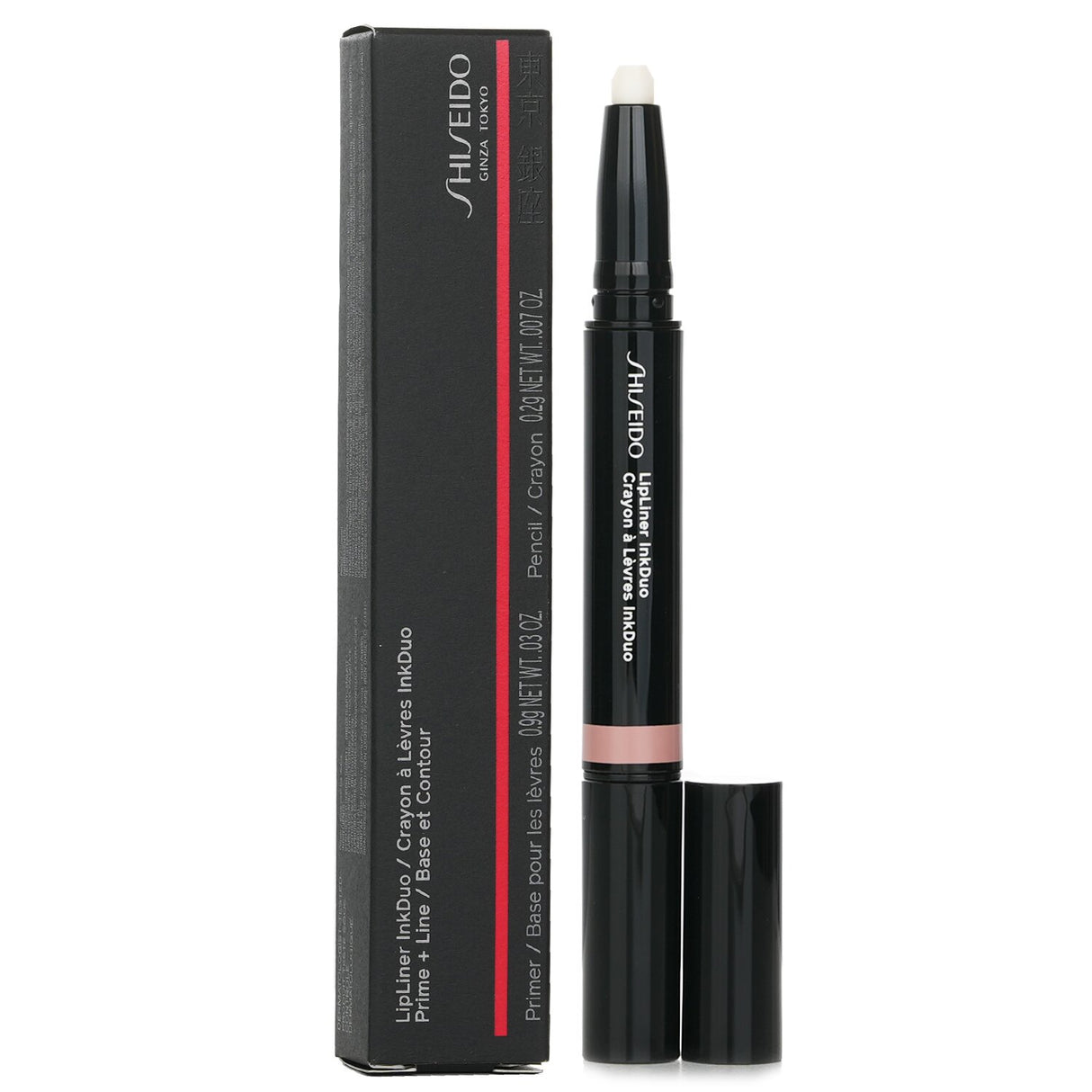 Shiseido - LipLiner InkDuo (Prime + Line) - # 01 Bare - 1.1g/0.037oz