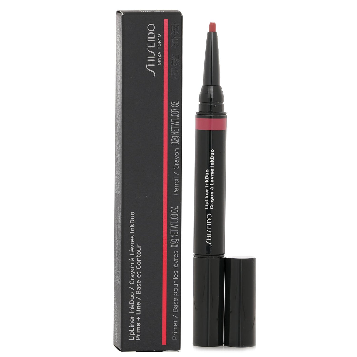Shiseido LipLiner InkDuo (Prime + Line) - # 08 True Red 1.1g/0.037oz