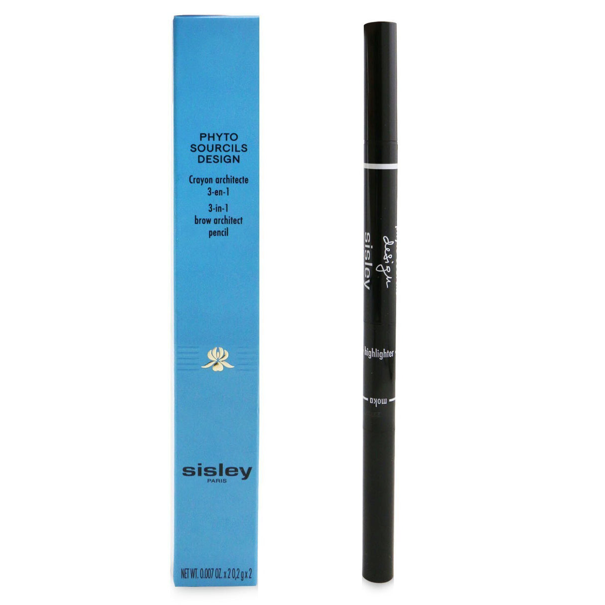Sisley - Phyto Sourcils Design 3 In 1 Brow Architect Pencil - # 4 Moka  - 2x 0.2