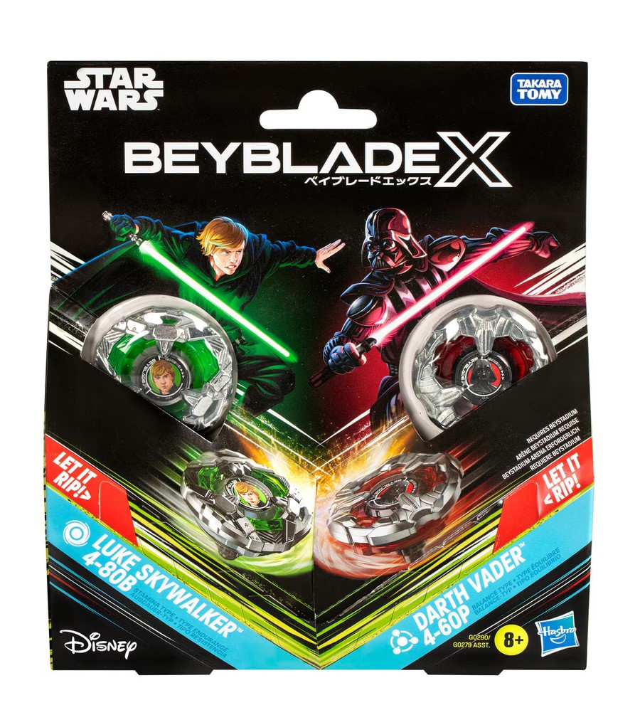 Beyblade - X - Star Wars Collab Multipack Assortment (8) - Spinning Top Set