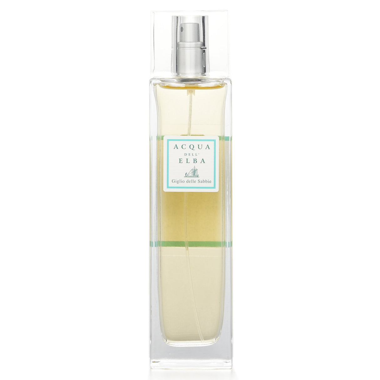 Luxurious Acqua Dell'Elba room spray in Giglio Delle Sabbie, featuring floral notes for a relaxing home ambiance.