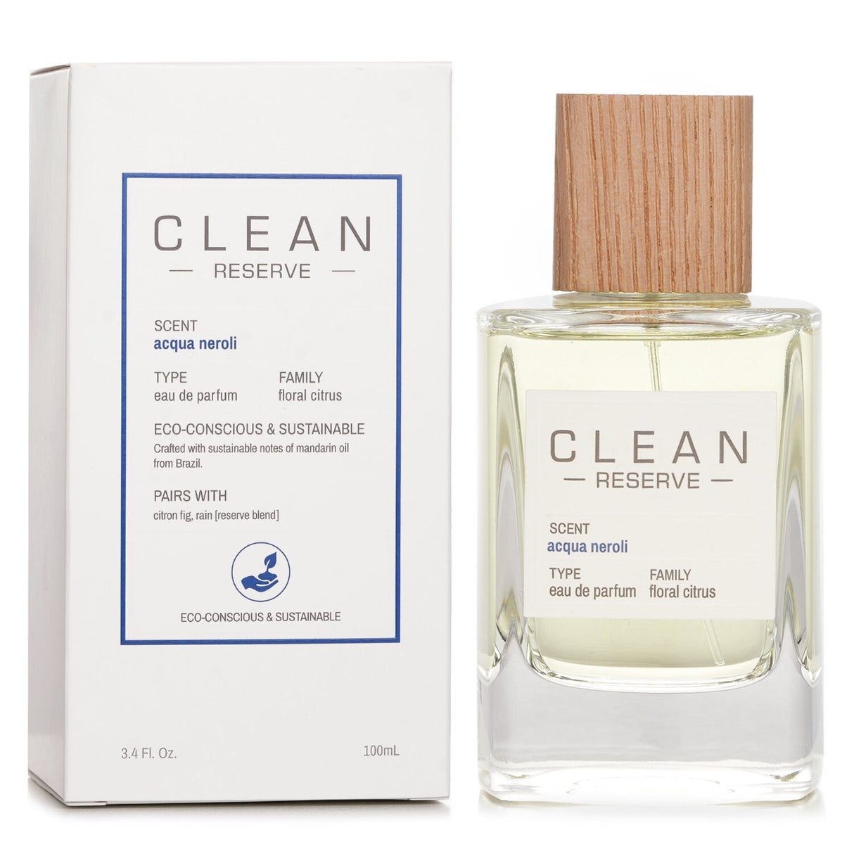 Clean Reserve Acqua Neroli Eau De Parfum Spray 100ml/3.4oz