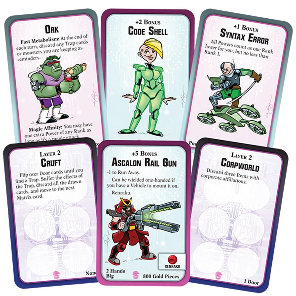 Munchkin - Shadowrun - Hack the Future