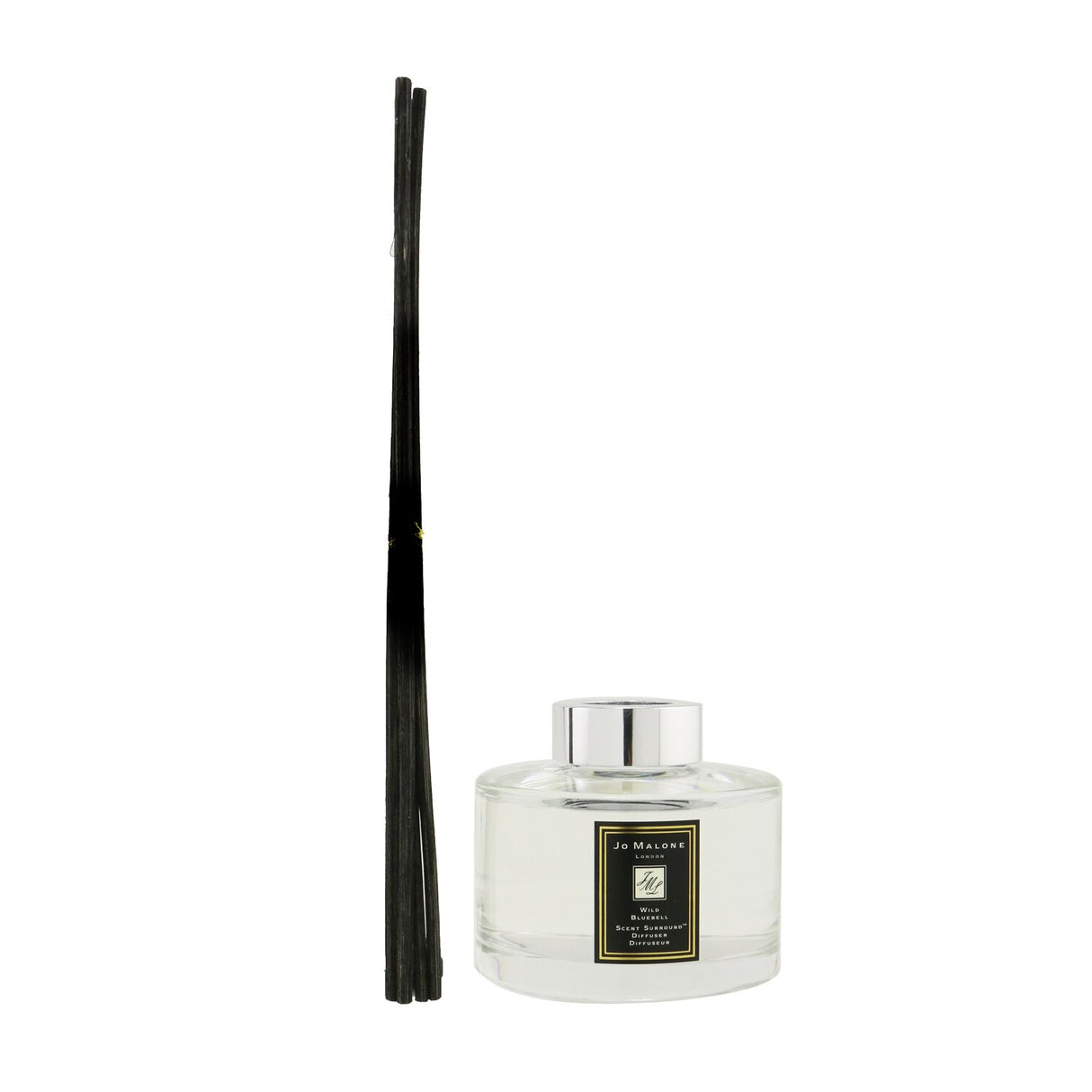 Jo Malone Wild Bluebell Scent Surround Diffuser in a stylish container, infusing spaces with floral aroma for 4-5 months.