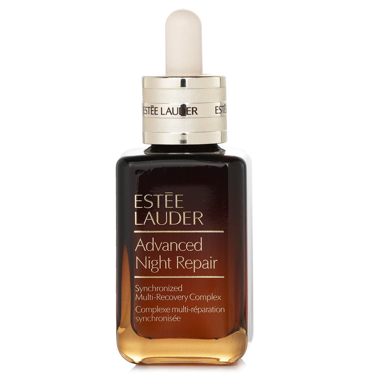 Estee Lauder Advanced Night Repair serum in 50ml bottle for intense hydration and 8-hour antioxidant protection.
