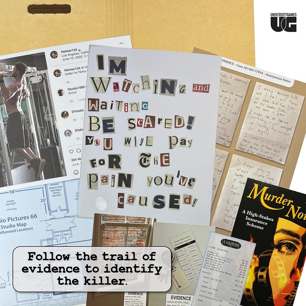 Murder Mystery Party: Case File - Murder Noir - Board Game