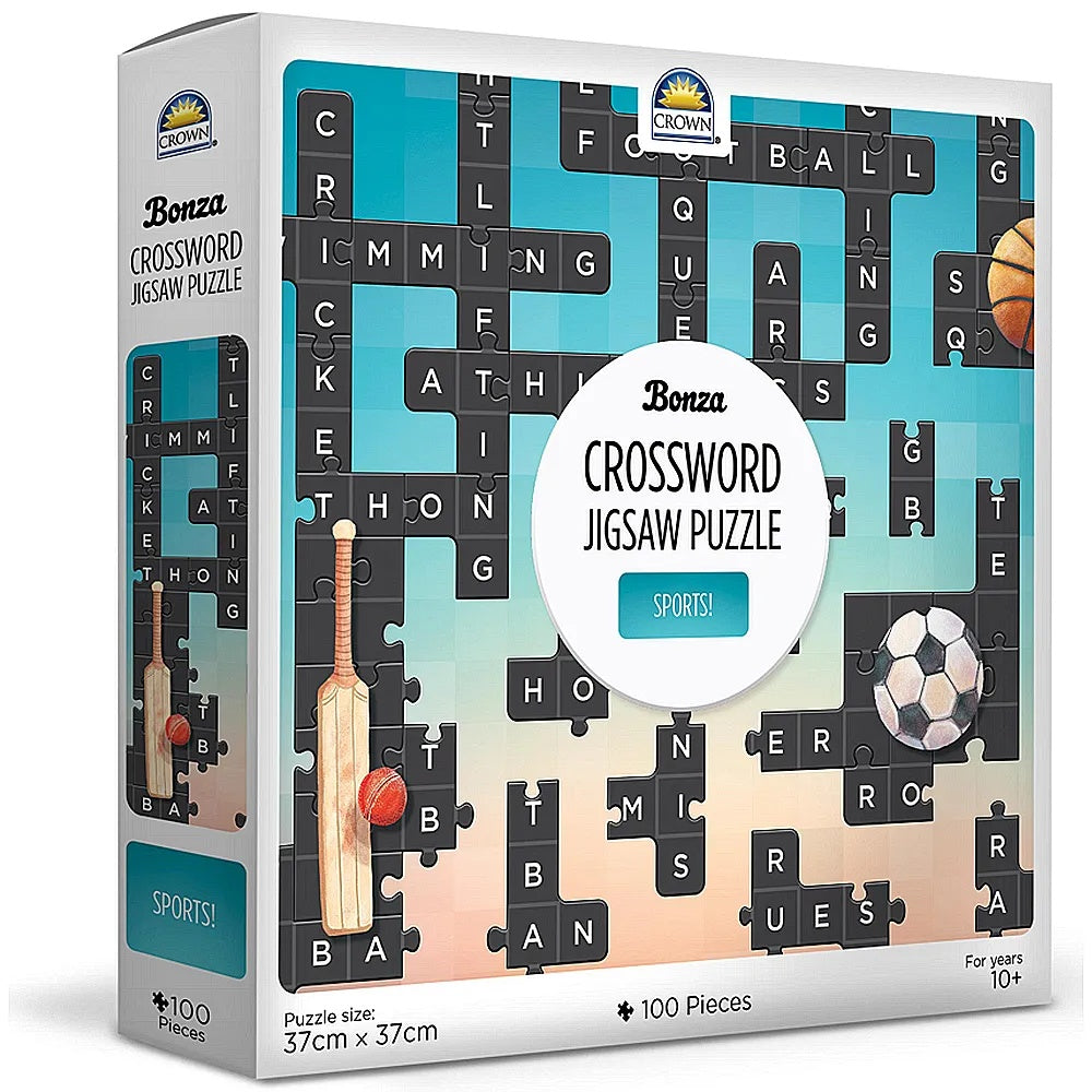 Bonza Crossword 100 Piece Puzzles - 1 Puzzle from an assortment of 3