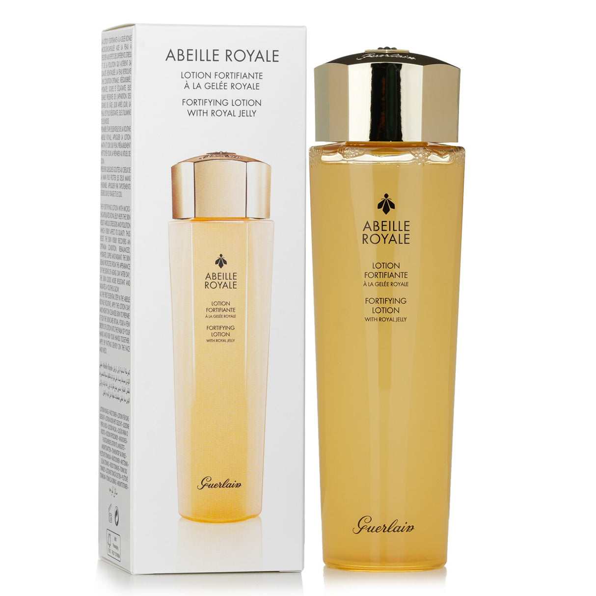 Guerlain Abeille Royale Fortifying Lotion with Royal Jelly, 150ml; nourishing, hydrating facial lotion for radiant skin.