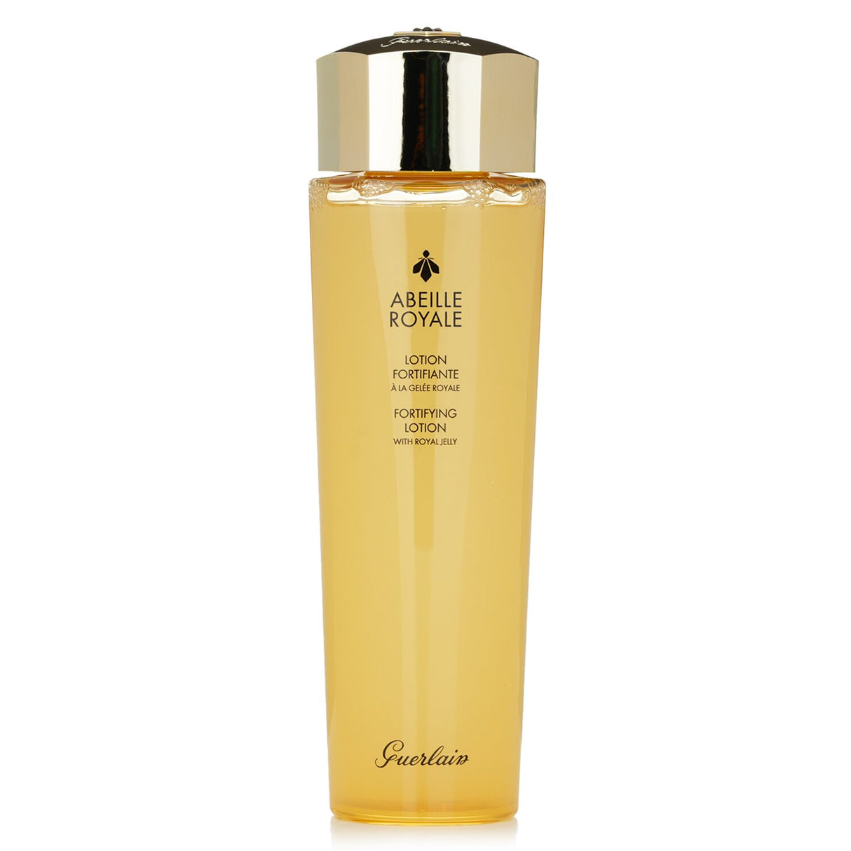 Guerlain Abeille Royale Fortifying Lotion, 150ml, enriched with Royal Jelly for hydration and anti-aging protection.