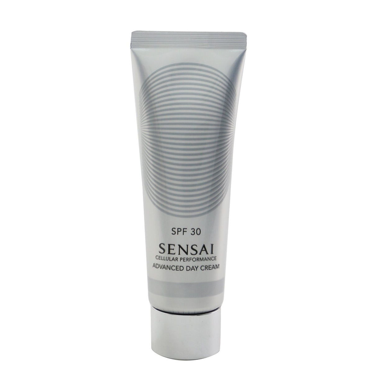 Kanebo Sensai Cellular Performance Advanced Day Cream SPF 30 in a 50ml jar, offering hydration and UV protection for radiant skin.