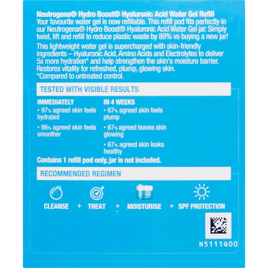 Neutrogena Hydro Boost Hyaluronic Acid Water Gel Refill 50g