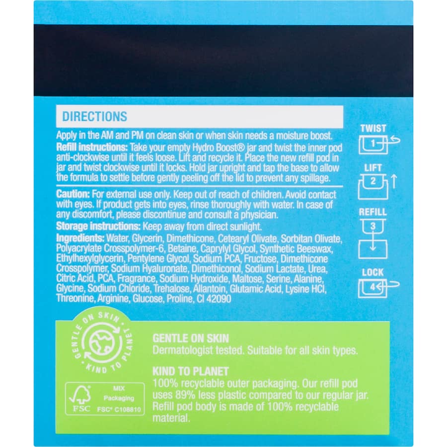 Neutrogena Hydro Boost Hyaluronic Acid Water Gel Refill 50g