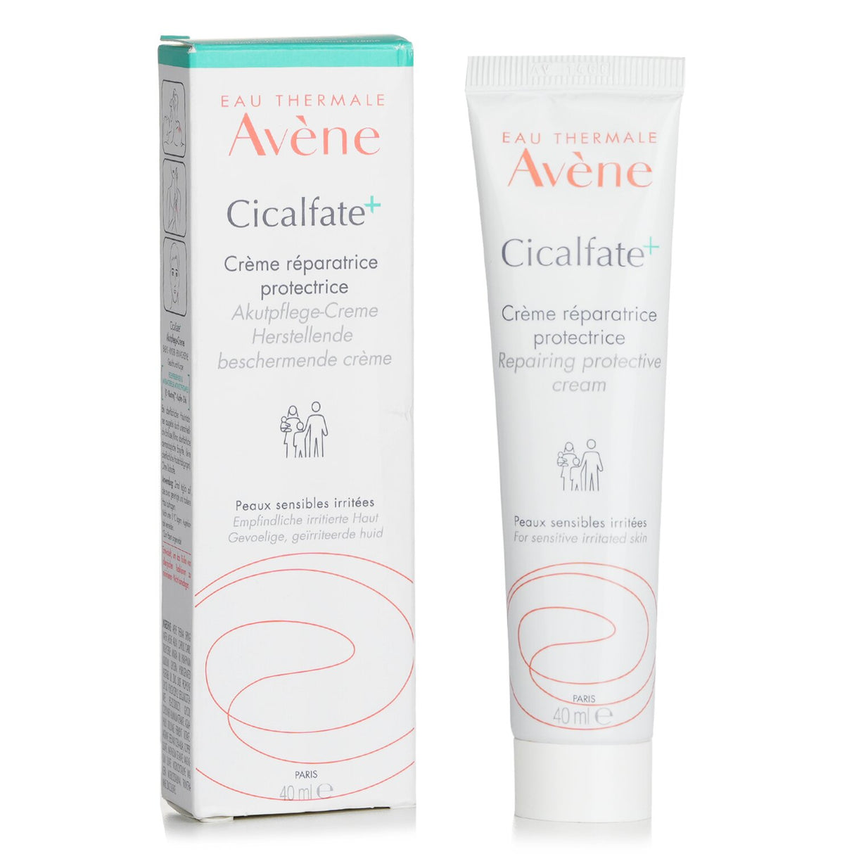Avene - Cicalfate+ Repairing Protective Cream - For Sensitive Irritated Skin -