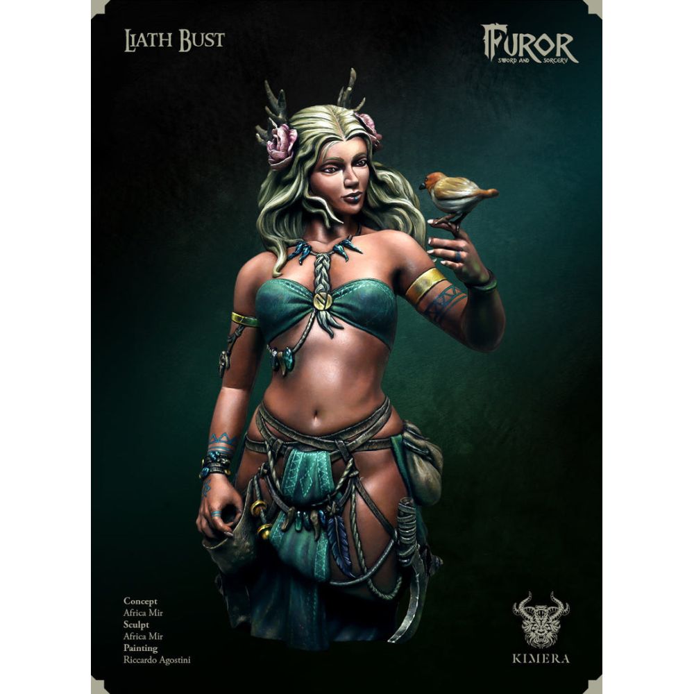 Kimera Models - K Busts Series - Liath Bust - Miniature Figure