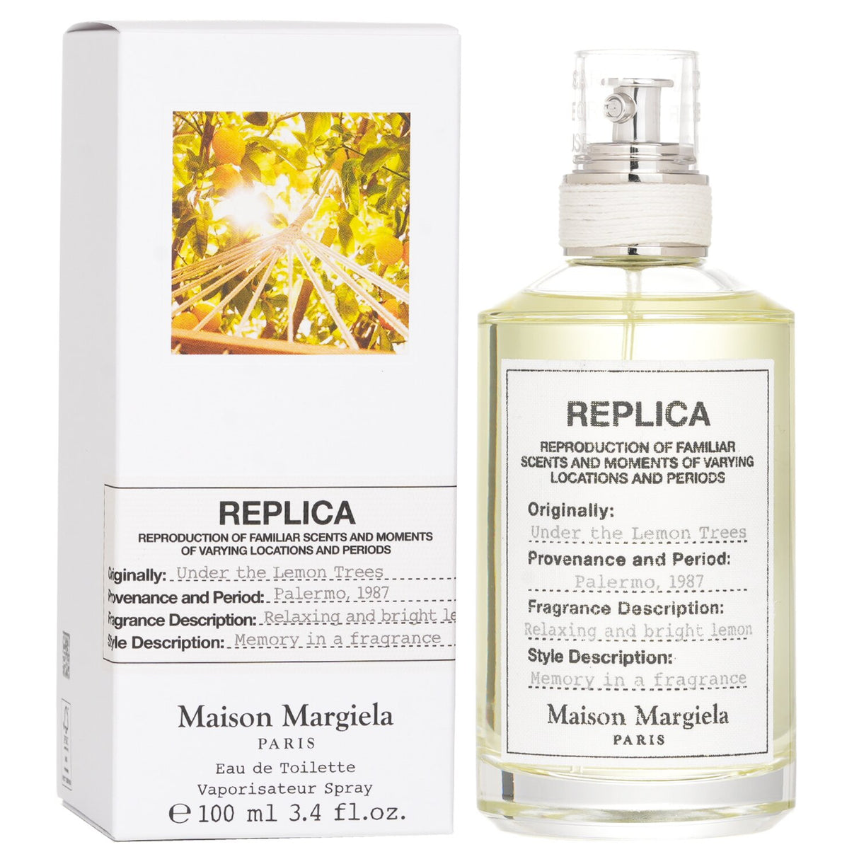 Maison Margiela - Replica Under The Lemon Trees Eau De Toilette Spray - 100ml/3