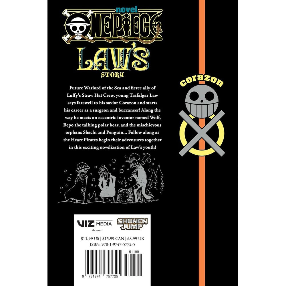 One Piece: Law's Story - Book