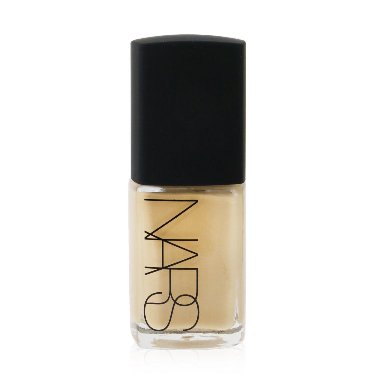 NARS Sheer Glow Foundation in Sahel - lightweight, buildable coverage for a radiant, even complexion and improved skin texture.