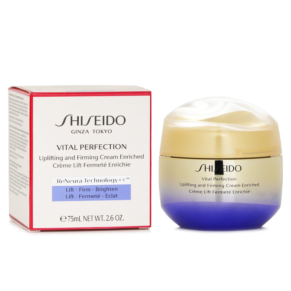 Shiseido - Vital Perfection Uplifting & Firming Cream Enriched - 75ml/2.6oz