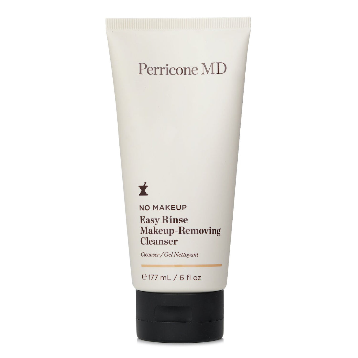 Perricone MD No Makeup Easy Rinse Cleanser in 177ml, a gentle gel that removes makeup while hydrating and lifting skin.
