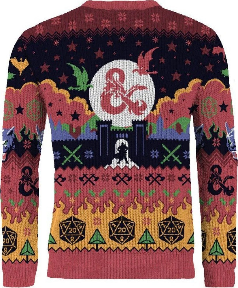 Dungeons & Dragons Christmas Jumper (Size L)