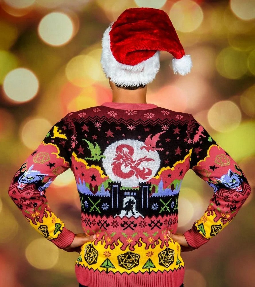 Dungeons & Dragons Christmas Jumper (Size L)