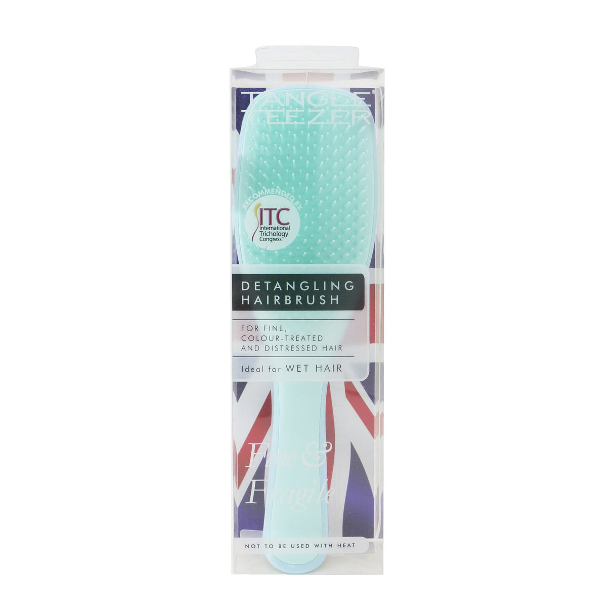 Tangle Teezer - The Wet Detangling Fine & Fragile Hair Brush - # Mint - 1pc