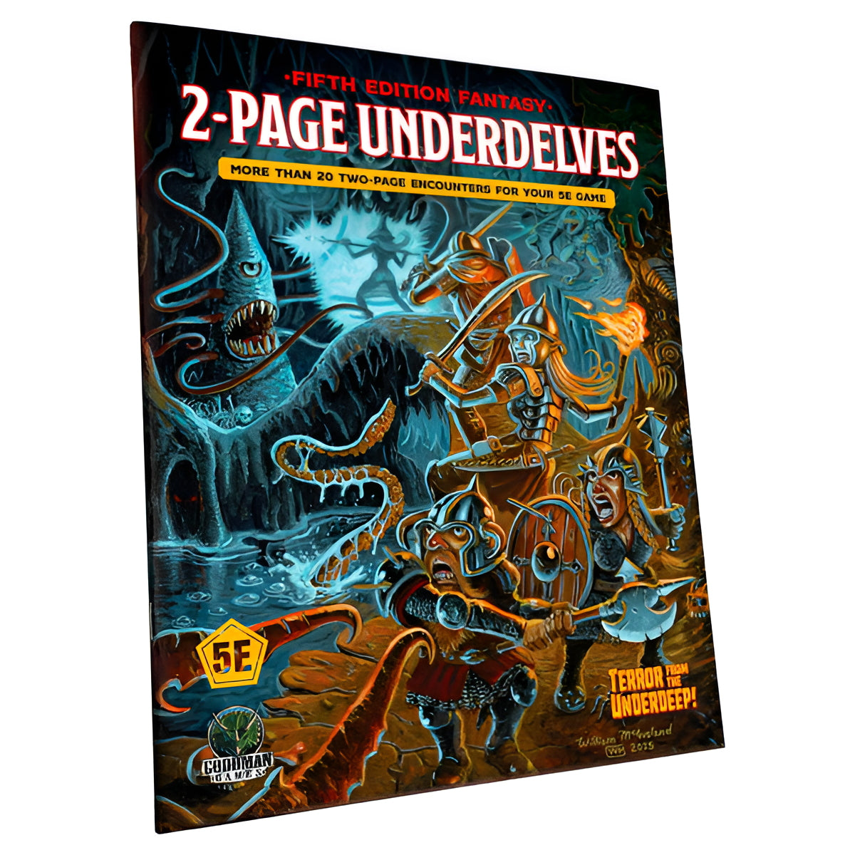 D&D 5e - 2-Page UnderDelves - RPG Book