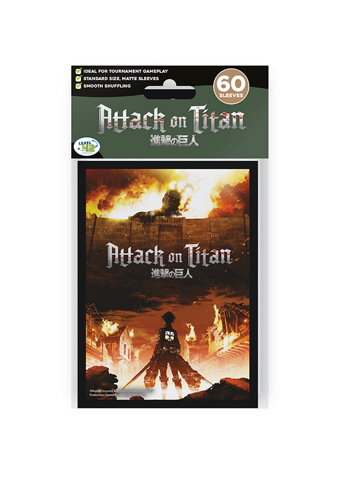 Player's Choice - Licensed Attack on Titan Standard Sleeves The Wall (66x91mm