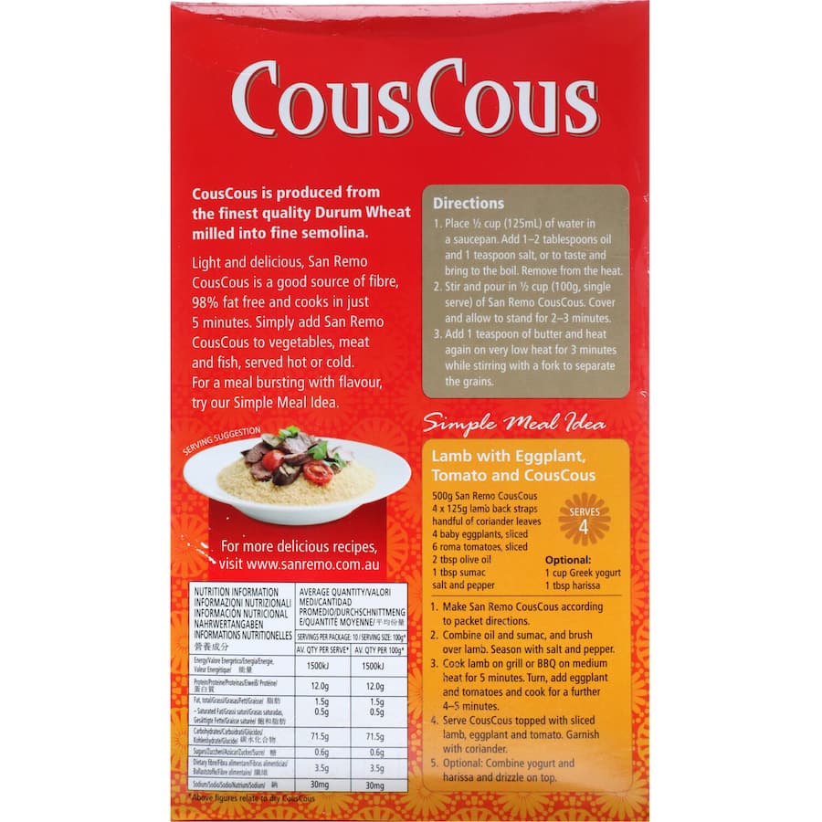 San Remo Couscous 1kg