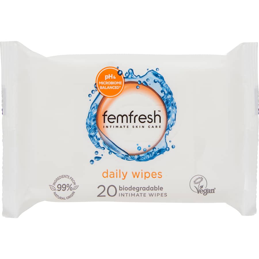 Femfresh Personal Wipes Cleansing 20pack