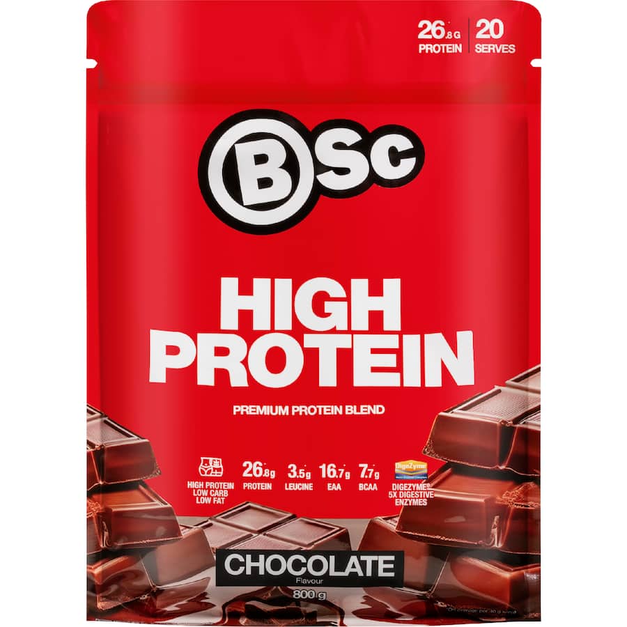 Bsc Body Science High Protein Bars Chocolate 800g