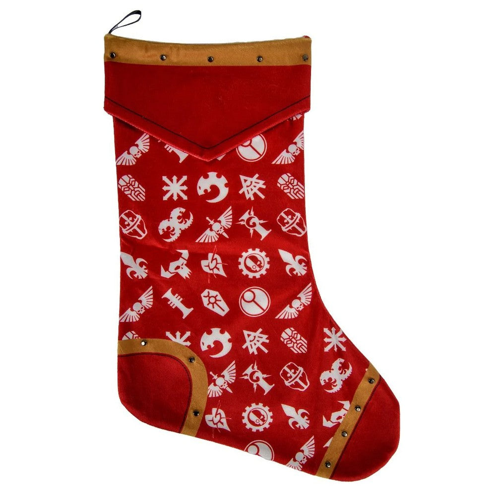 Warhammer Multi Faction Christmas Stocking Red