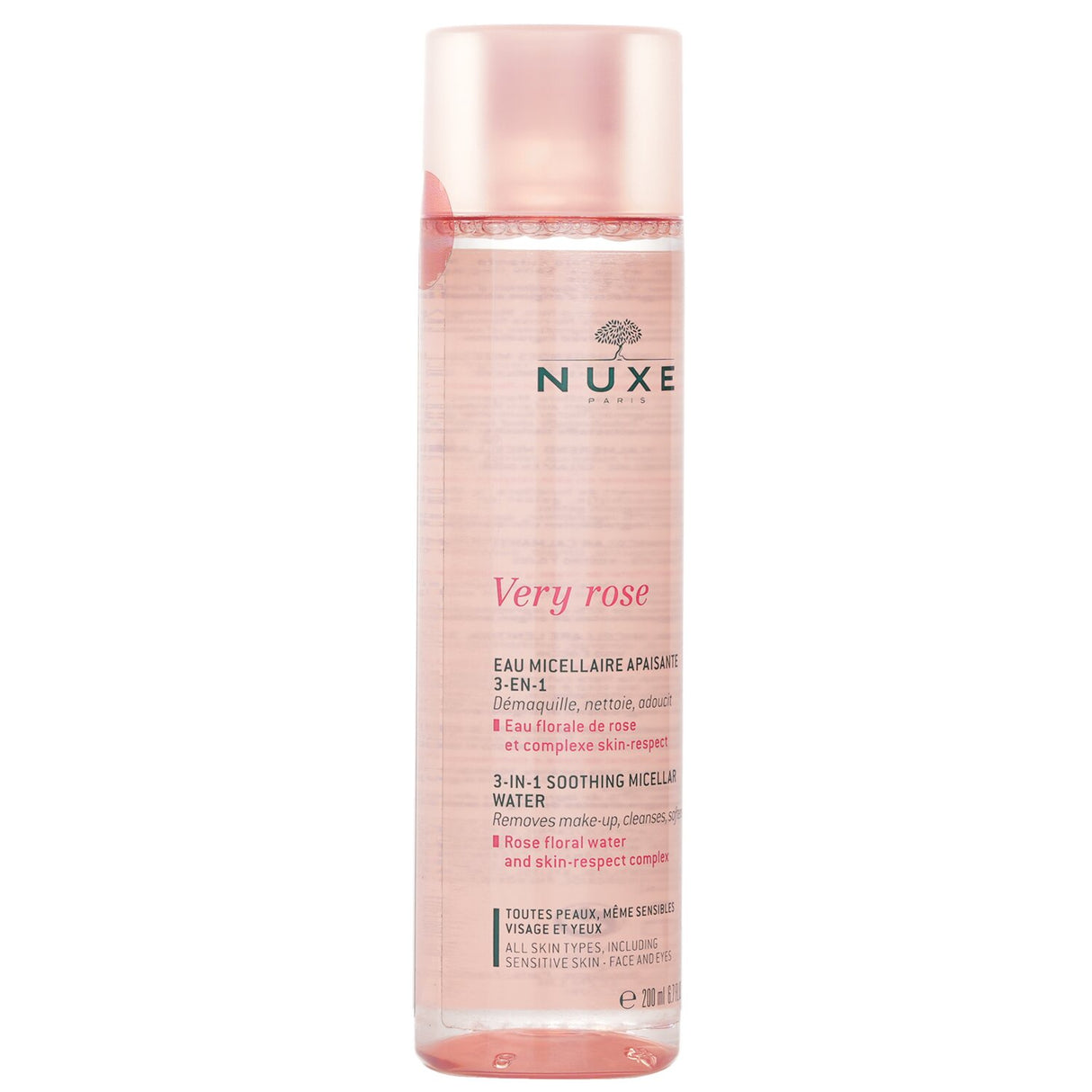 Nuxe - Very Rose 3-In-1 Soothing Micellar Water - 200ml/6.7oz