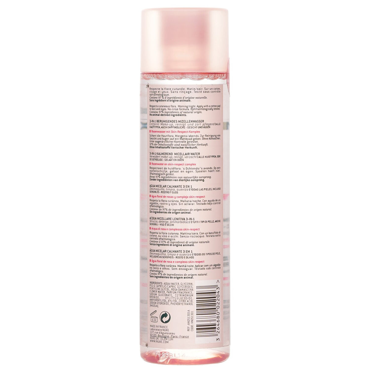 Nuxe - Very Rose 3-In-1 Soothing Micellar Water - 200ml/6.7oz