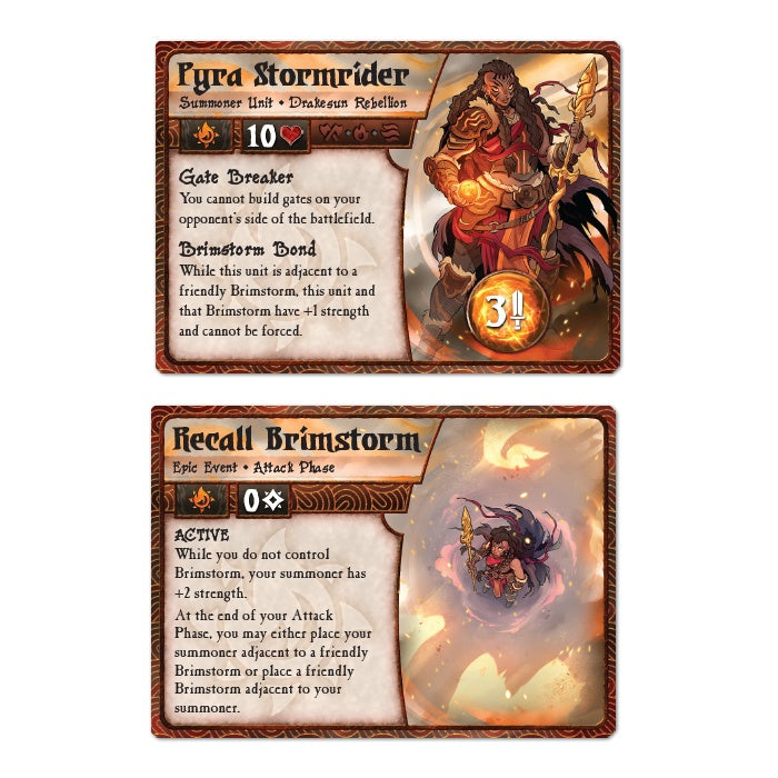 Summoner Wars - Second Edition: Blacksun Rebellion Faction Deck